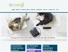 Tablet Screenshot of ckfidelity.com